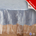 full printed PVC clear table cloth